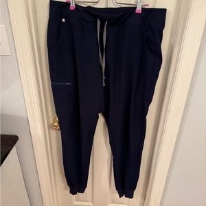 Figs navy Zamora joggers